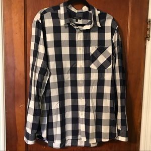 Men’s Gingham DKNY Button Down